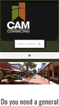 Mobile Screenshot of camcontracting.com